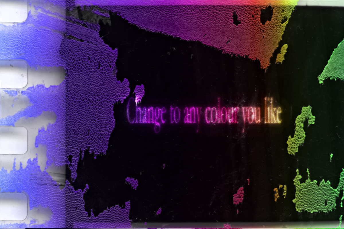 MOTION FILM GRUNGE MARKS TRANSITIONS, a Design Template by Textexp (Photo 7 of 8)