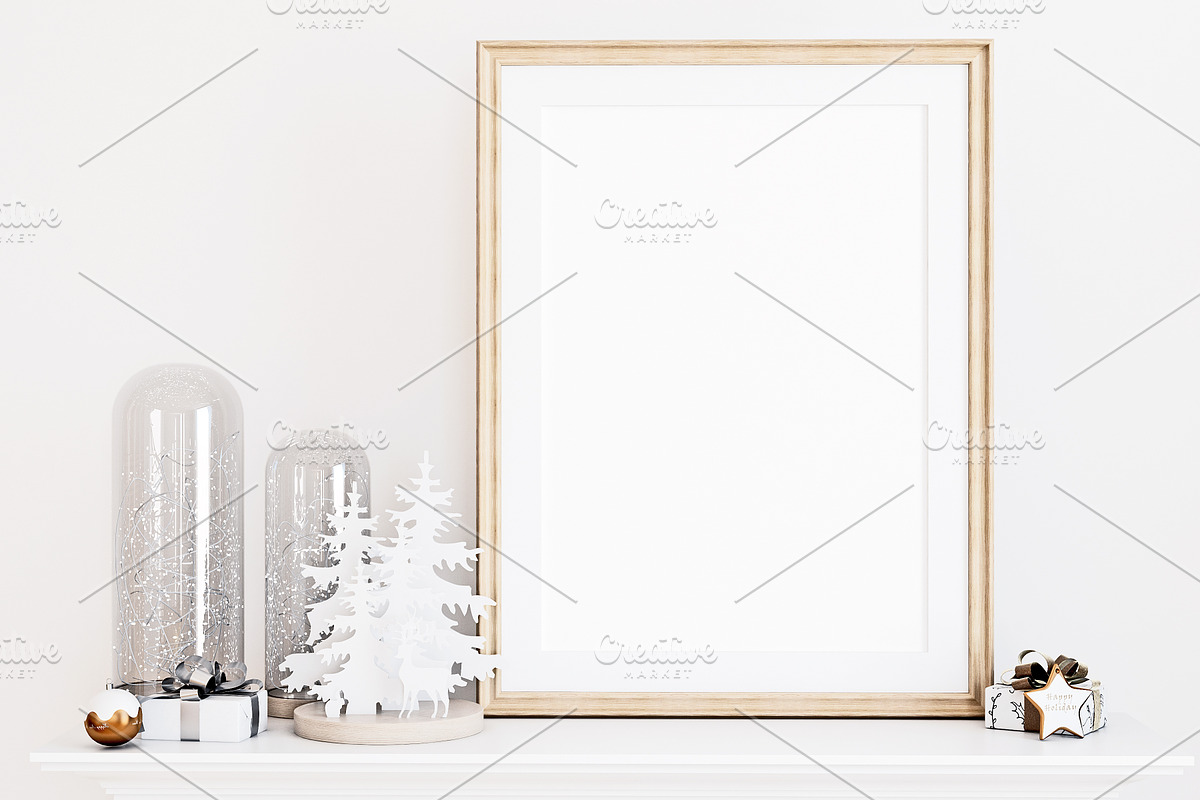 Christmas Frame Mockup Bundle -20, a Print Template by Mockup Shop (Photo 23 of 39)