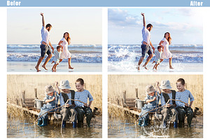 35 Water Splash Photo Overlays