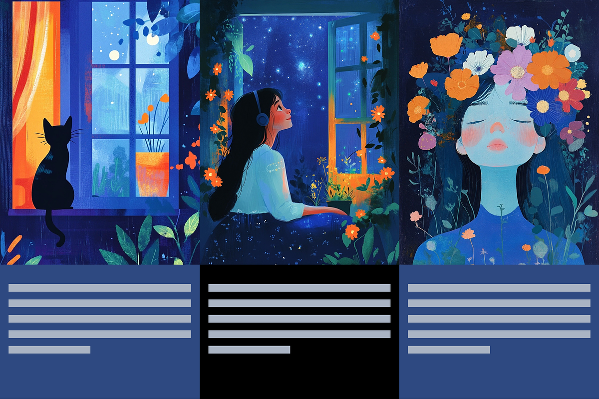Enchanted Midnight MidJourney Prompt, a Decorative Illustration by Artimind Studio (Photo 6 of 9)