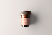 Amber Glass Pills Bottle Mockups, a Cups & Container Mockup by pmvch (Thumbnail 10 of 20)