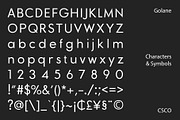 Golane – Geometric Sans Serif, a Sans Serif Font by Craft Supply Co. (Thumbnail 6 of 8)