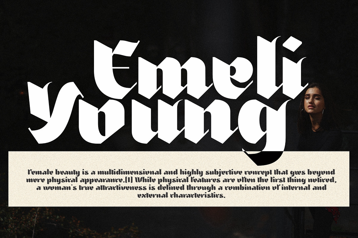 Calter, a Blackletter Font by ismanayuda (Photo 5 of 5)