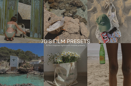 15 70s FILM MOBILE LIGHTROOM PRESETS