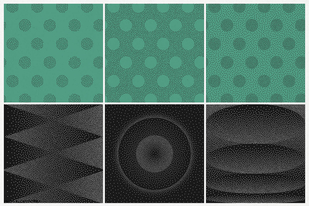 Stipple 1 - 100 dotted objects, an Object Graphic by kloroform (Photo 11 of 20)