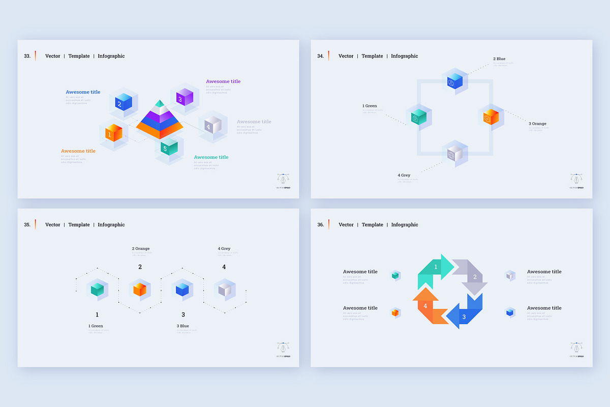 Premium Quality Vector Infographics, a Presentation Template by Alexey Yarkin (Photo 12 of 34)