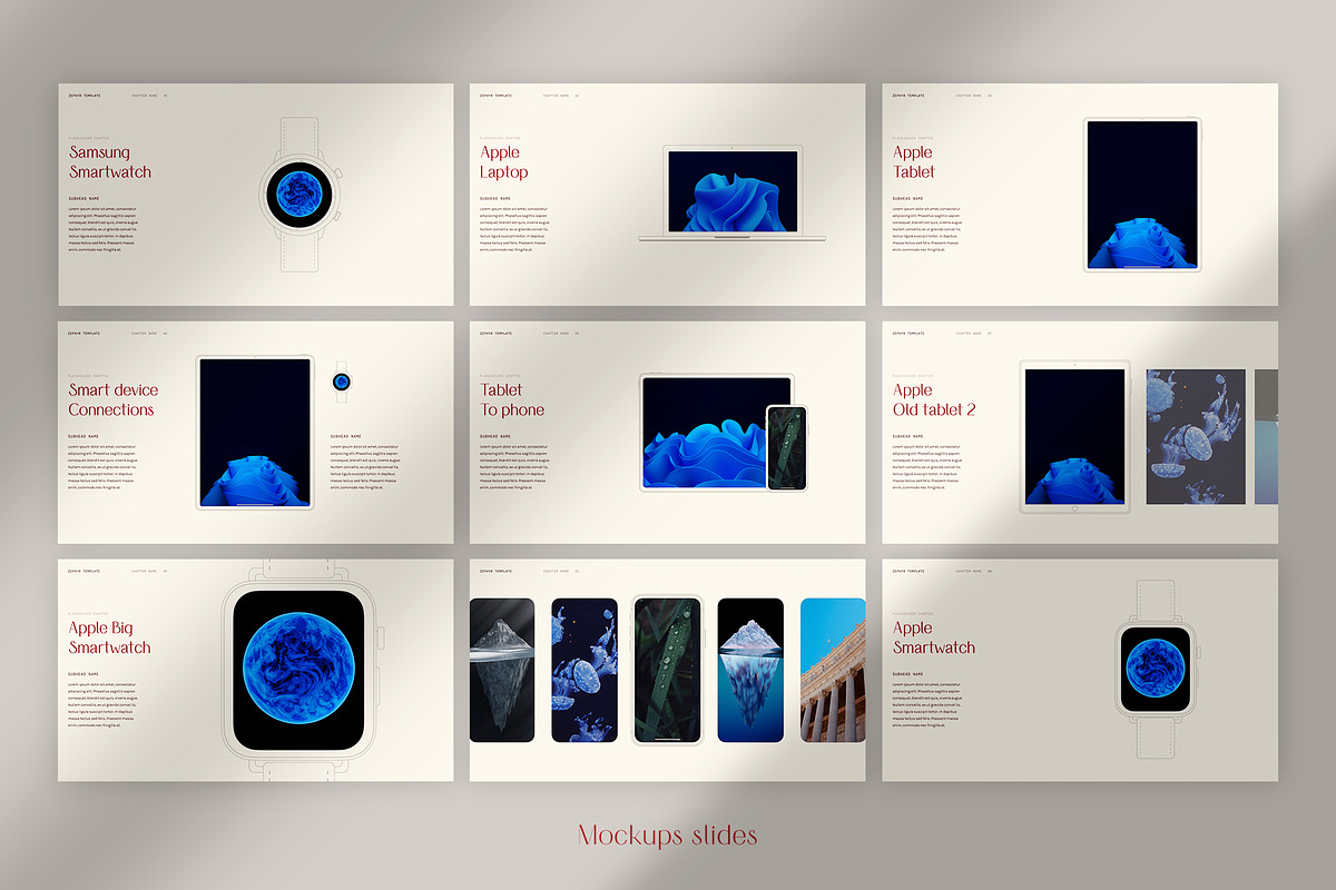 Zephyr Keynote template, a Presentation Template by JustHex (Photo 9 of 12)