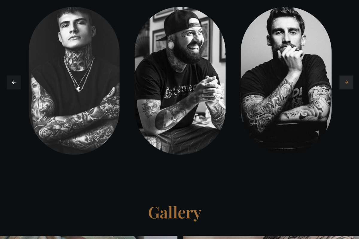 Tattoo Studio Branding & Website, a Branding & Logo Template by WebDesignDaria (Photo 3 of 4)