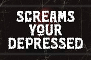 Ghouls Bloods - Dripping Font, a Script Font by AQR Studio (Thumbnail 9 of 16)