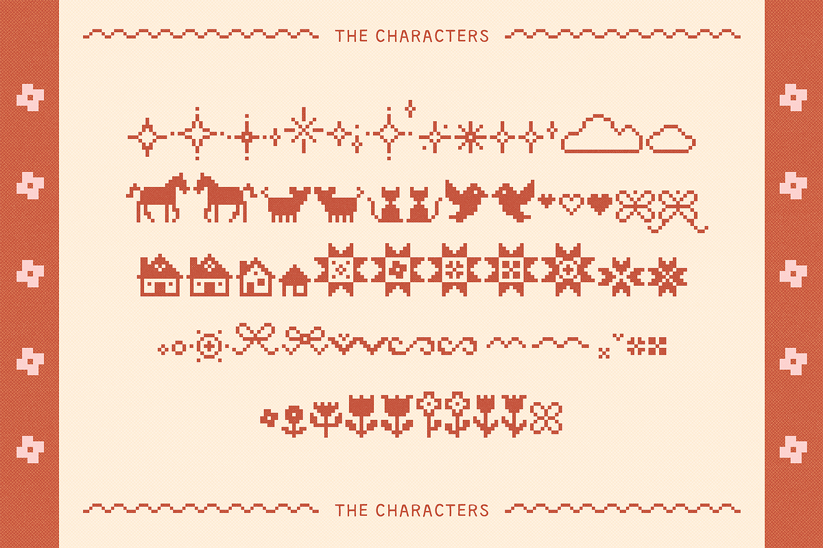 PIXIE PROMISE | CUTE PIXEL FONT, a Blackletter Font by Maria Feliz Fonts (Photo 10 of 10)