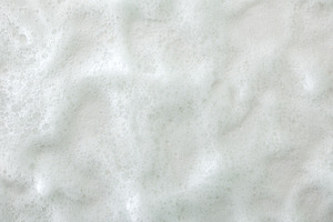 Background with macro of white soap foam, an Abstract Photo by Davizro's Market