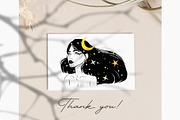 Celestial Women - Illustrations, an Illustration by Pretty Meerkat (Thumbnail 9 of 9)