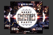 Christmas Flyer Template, a Flyer Template by Hotpin (Thumbnail 1 of 3)