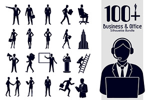 Business & Office Silhouette Bundle