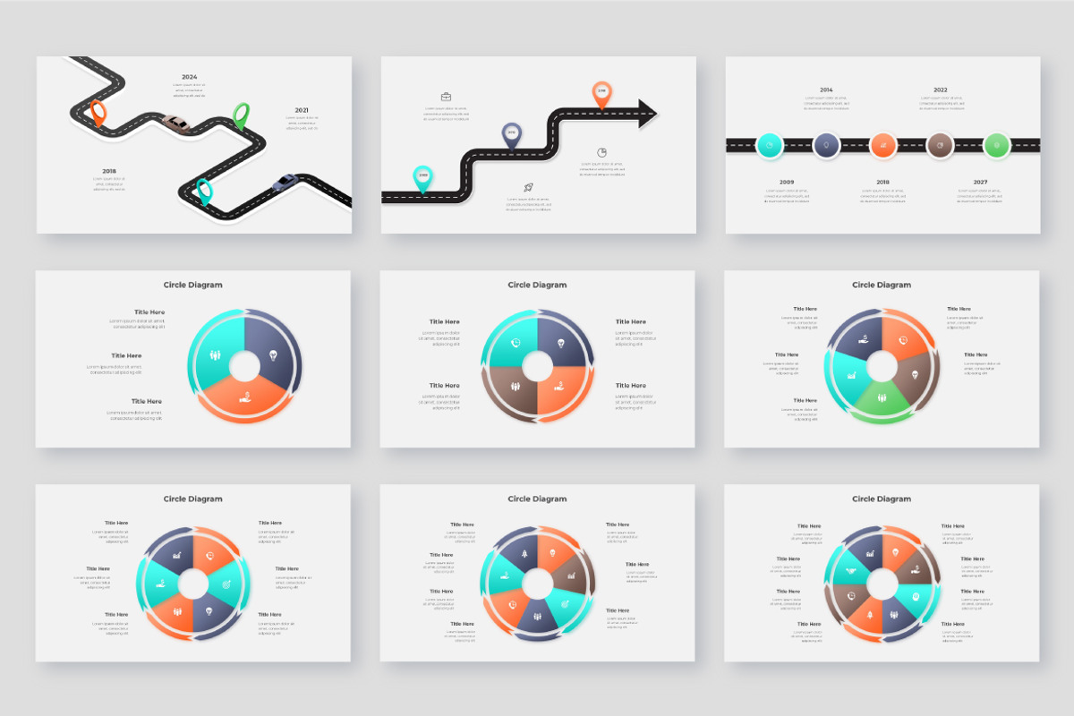 Animated Business Infographic Pack, a Presentation Template by Abert (Photo 5 of 6)