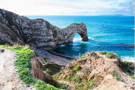 Durdle door stone arc, Lulworth, UK