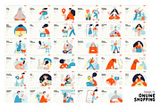 Online Shopping vector illustrations, a Templates & Theme by Grivina's shop (Thumbnail 25 of 26)