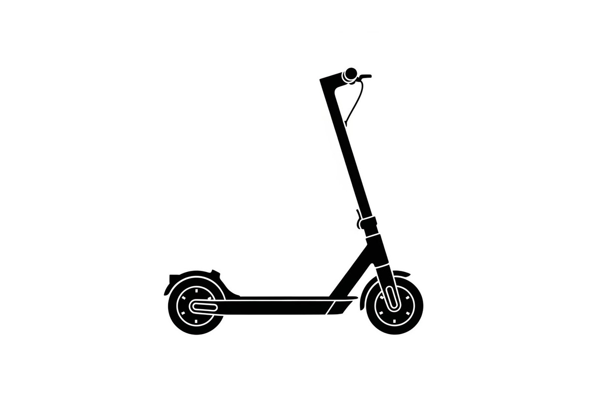 Electric Scooter Silhouette Set, a Graphic by musafir_fashion (Photo 10 of 12)