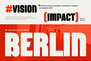 Hugeon - Modern Condensed Font, a Sans Serif Font by TokoPress (Thumbnail 5 of 12)