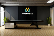 PSD Office Desk Room Wall Mockup, a Product Mockup by Ayy (Thumbnail 14 of 16)
