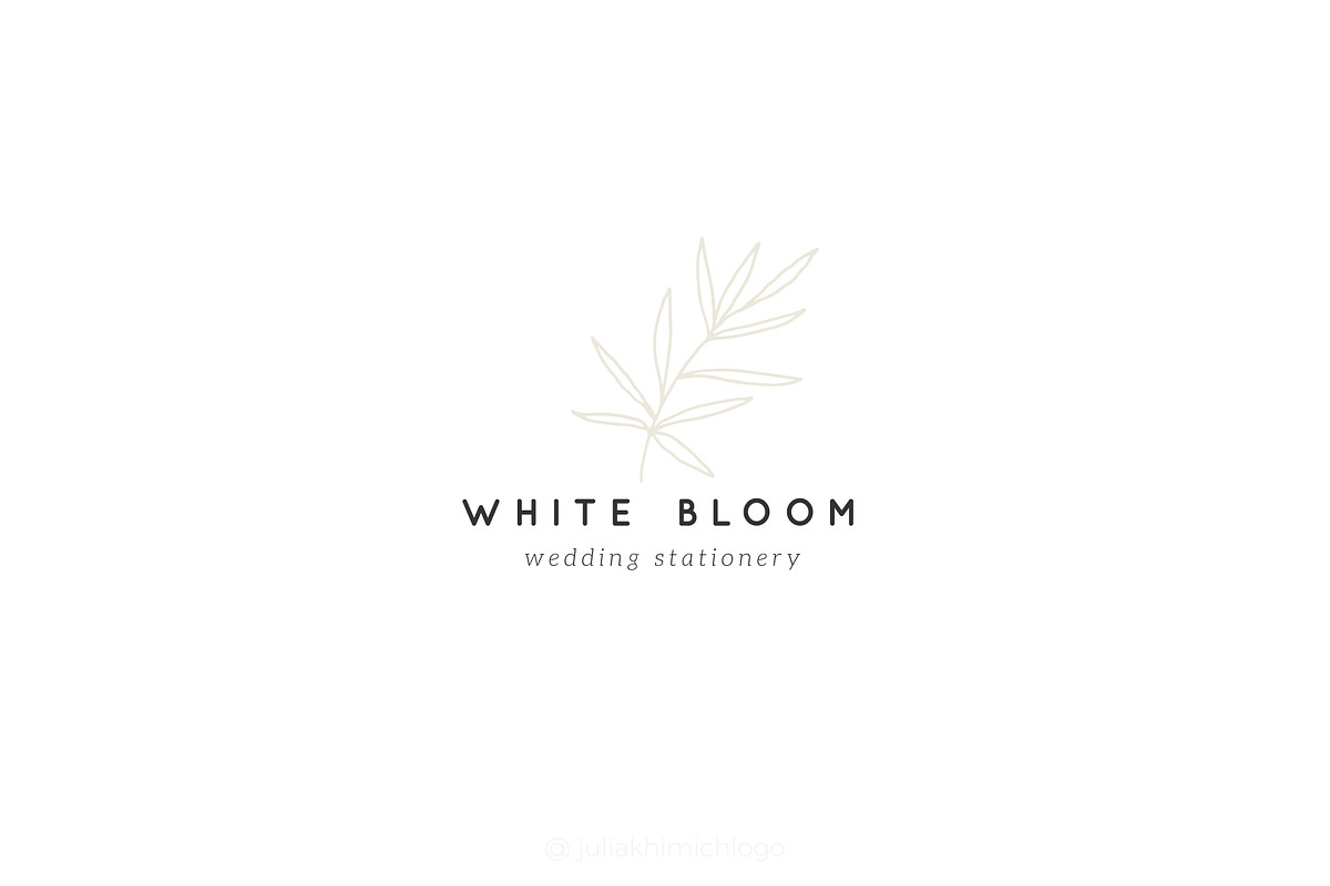 Logo Pack Volume 18. Florals, a Branding & Logo Template by Mint Air Studio (Photo 2 of 21)