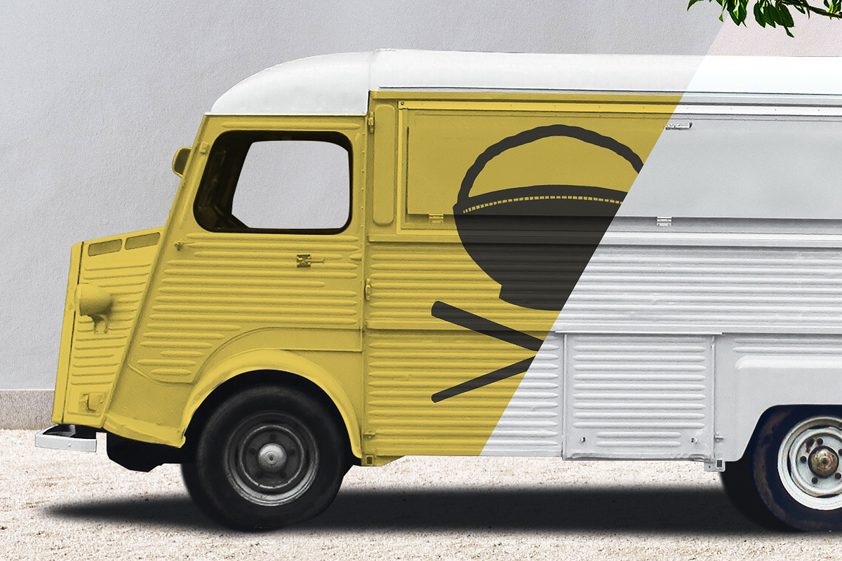 Food Truck Branding Mockup, a Product Mockup by SUH-NY (Photo 8 of 8)
