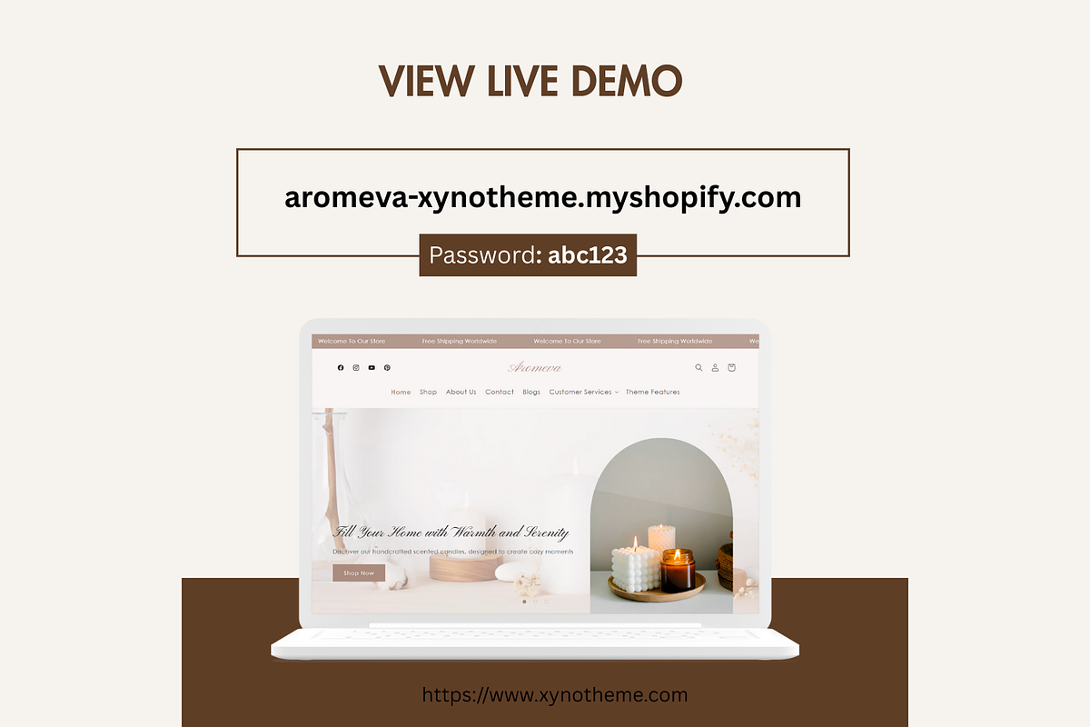 Aromave - Multipurpose Shopify Theme, a Shopify Template by Xynotheme (Photo 3 of 7)