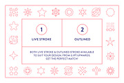 Stars Icons, an Outline Icon by Made by Made (Thumbnail 4 of 7)