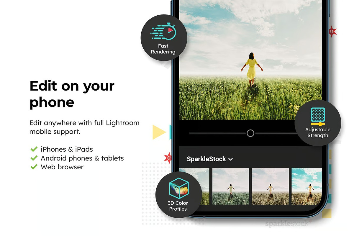 20 Meadow Lightroom Presets and LUTs, a Preset Add-On by Hubzway (Photo 2 of 10)
