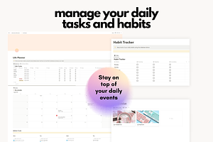 Life Planner Notion Template