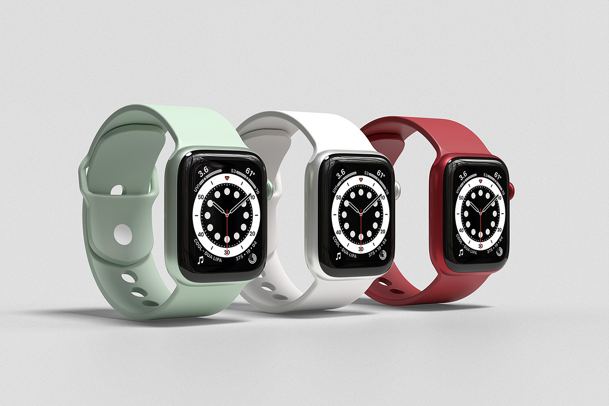 Smart Watch Mockup, a Device Mockup by mahremdesign (Photo 3 of 11)