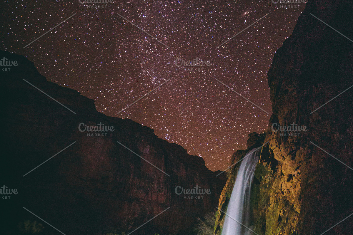 Fall night sky in Havasupai, a Nature Photo by Excursion Principle (Photo 2 of 2)