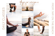 Sunrise Yoga Practice Photo Set, a Person Photo by Beach Babe Stock (Thumbnail 4 of 5)