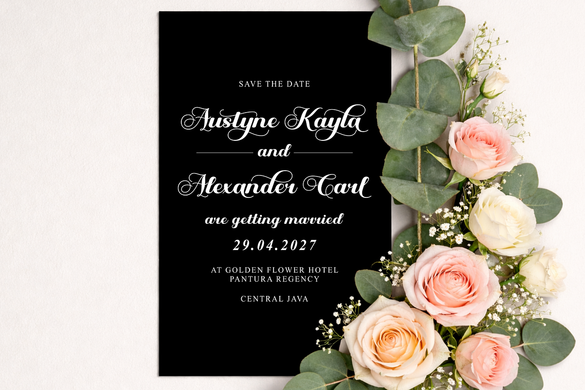 August Wedding, a Script Font by Creative Keelik (Photo 9 of 10)