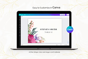 Canva Escort Card Template, an Invitation Template by ShineOnWedding (Thumbnail 10 of 12)