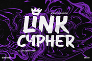 Link Cypher | All Caps Marker Font, a Handwritten Font by Denustudios (Thumbnail 1 of 13)