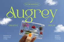Augrey Creative Display Font