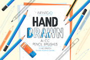 Infinito Soft Lead Pencil Brushes, a Brush Add-On by Side Project (Thumbnail 1 of 6)