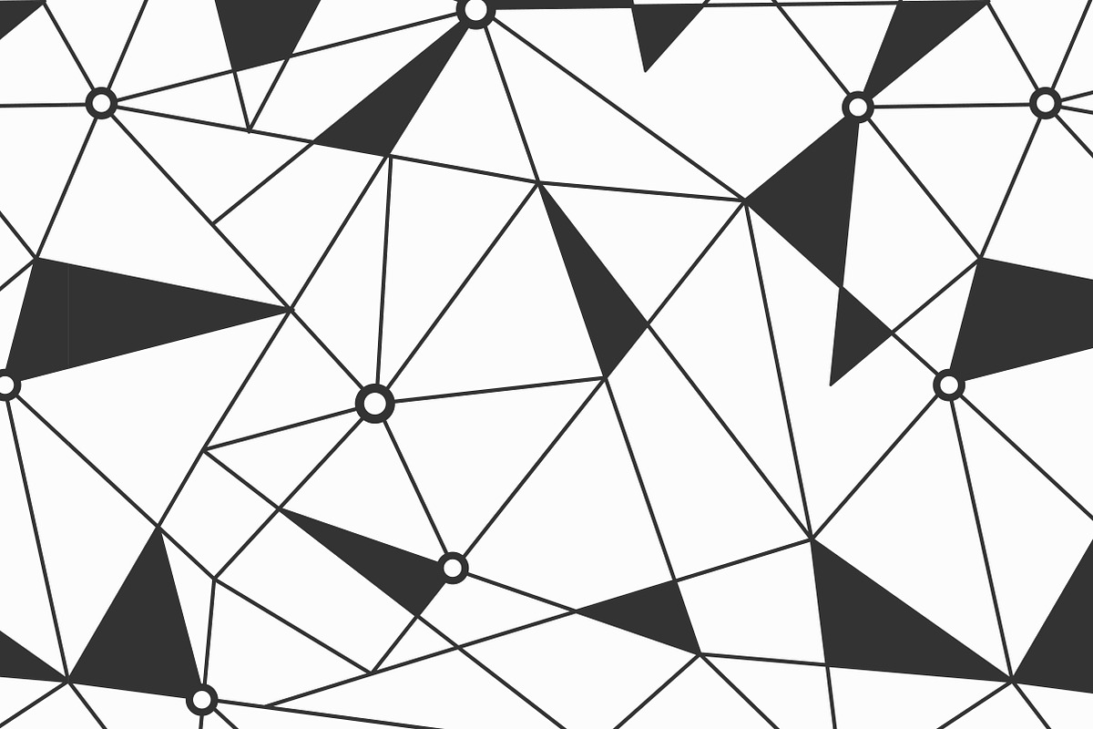 Monochrome Triangle Patterns, a Pattern Graphic by Gudiny (Photo 9 of 11)