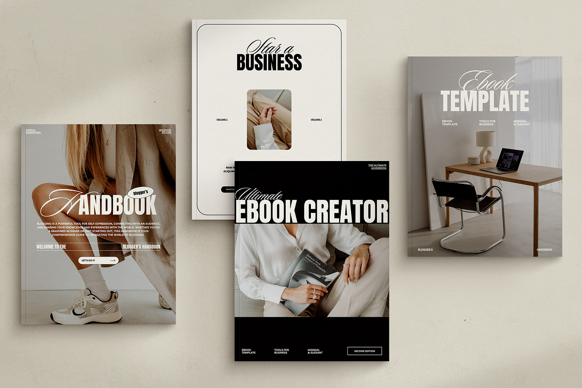 NOLE / 2in1 Ebook & Workbook Kit, a Magazine Template by Wildnun Studio (Photo 4 of 44)