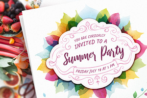 Summer Party Invitation