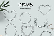 Hand Drawn Botanical Elements, a Decorative Illustration by Pixavics (Thumbnail 10 of 11)