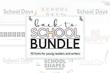 School Font Bundle | 10 Fonts