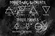Alchemy Symbols, an Object Illustration by TheSlavicRoots (Thumbnail 2 of 5)