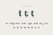 Something Rounded Serif Blackletter, a Blackletter Font by Colt Type Co (Thumbnail 5 of 7)