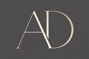 AD Monogram Logo