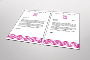 Tiles Letterhead Template