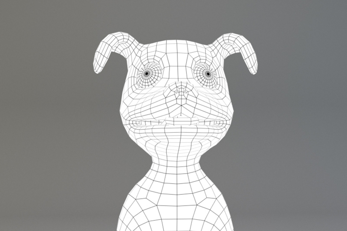 Cartoon Dog, an Animal 3D Model by XYZ Space (Photo 6 of 7)