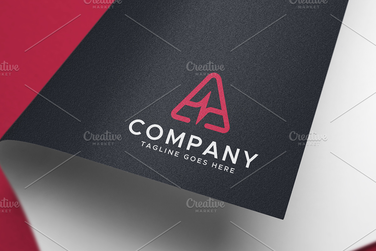 Letter A pulse logo design template, a Branding & Logo Template by Amadul11 (Photo 3 of 4)
