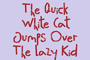 CS Miska Stamp, a Handwritten Font by Craft Supply Co. (Thumbnail 5 of 8)